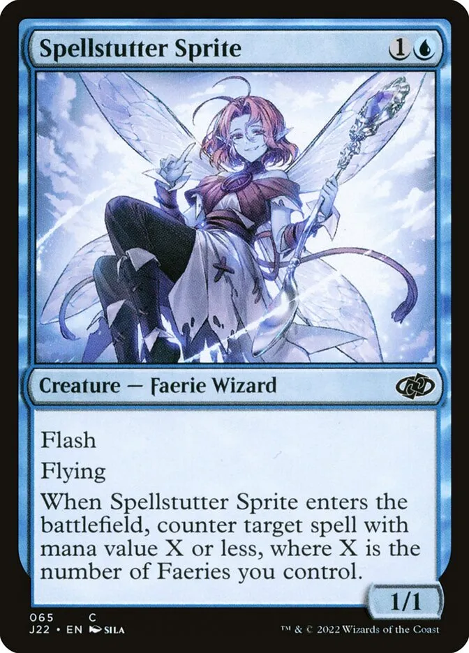 2022 Jumpstart 2022 Spellstutter Sprite common #65 common card image
