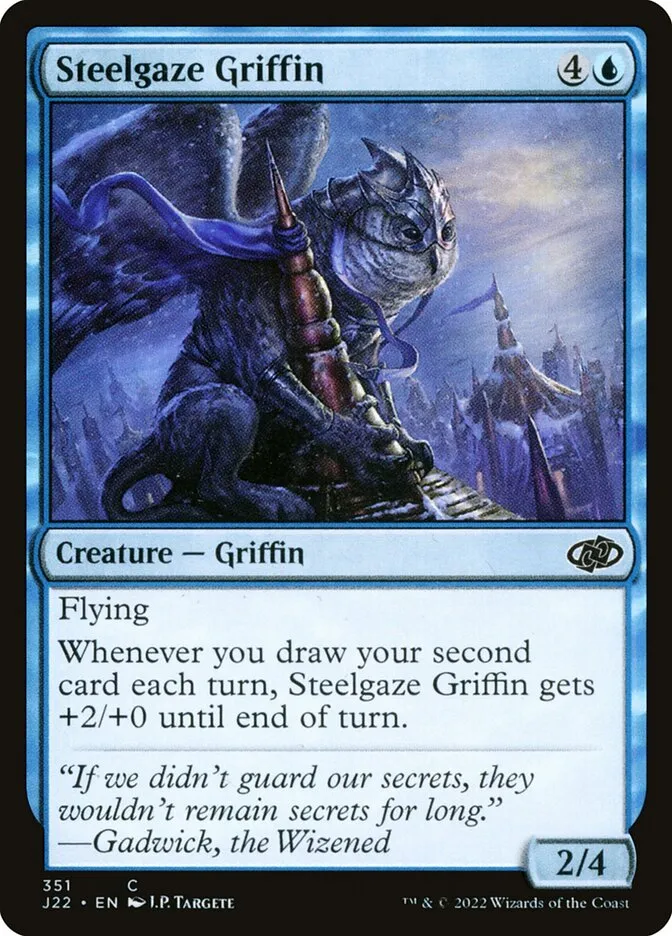 2022 Jumpstart 2022 Steelgaze Griffin #351 common card image