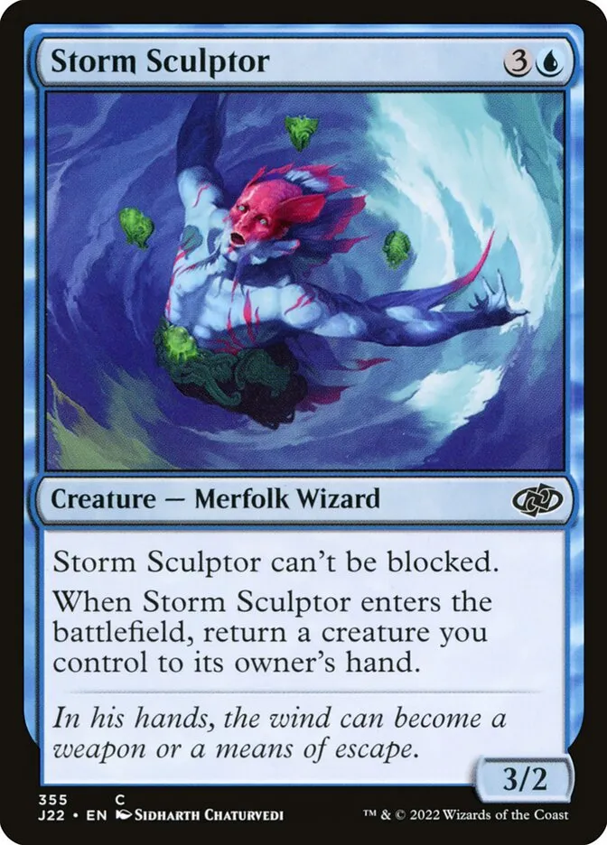 2022 Jumpstart 2022 Storm Sculptor common #355 common card image