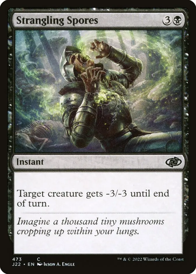 2022 Jumpstart 2022 Strangling Spores common #473 common card image