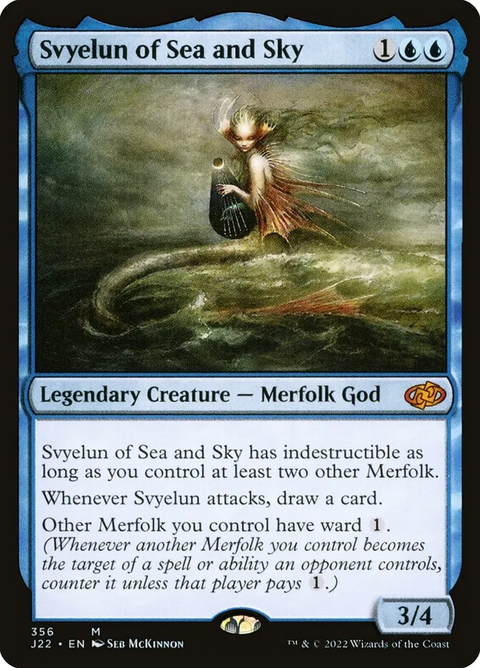 2022 Jumpstart 2022 Svyelun of Sea and Sky #356 mythic card image