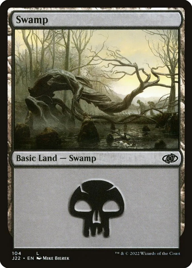2022 Jumpstart 2022 Swamp common #104 common card image