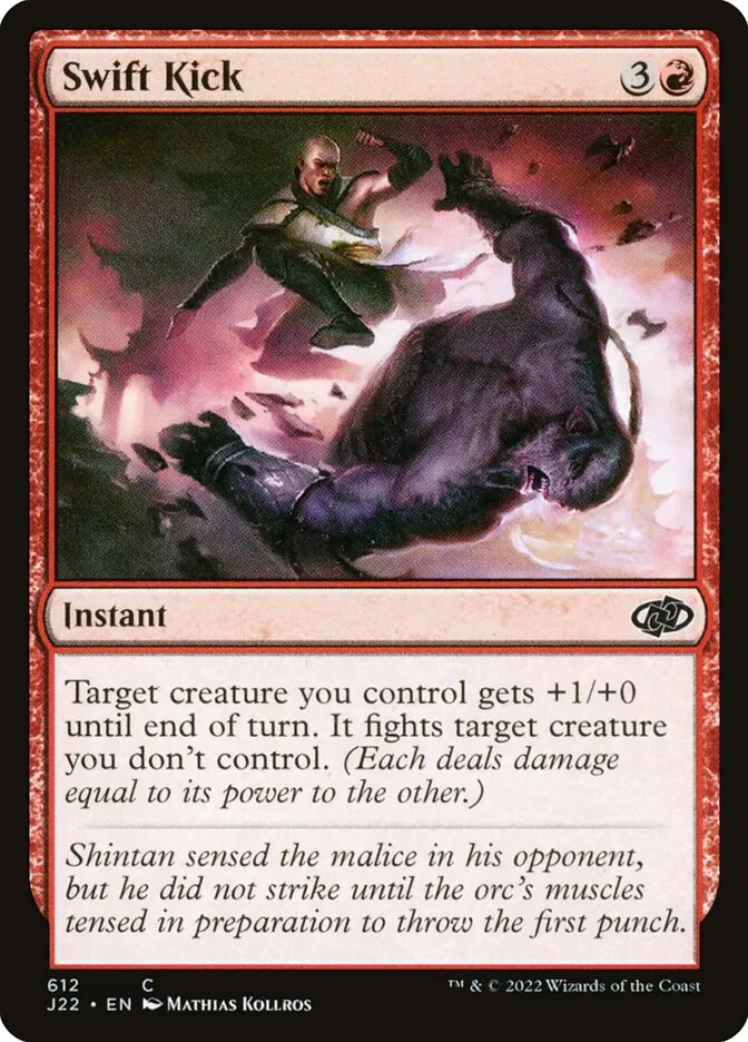 2022 Jumpstart 2022 Swift Kick common #612 common card image