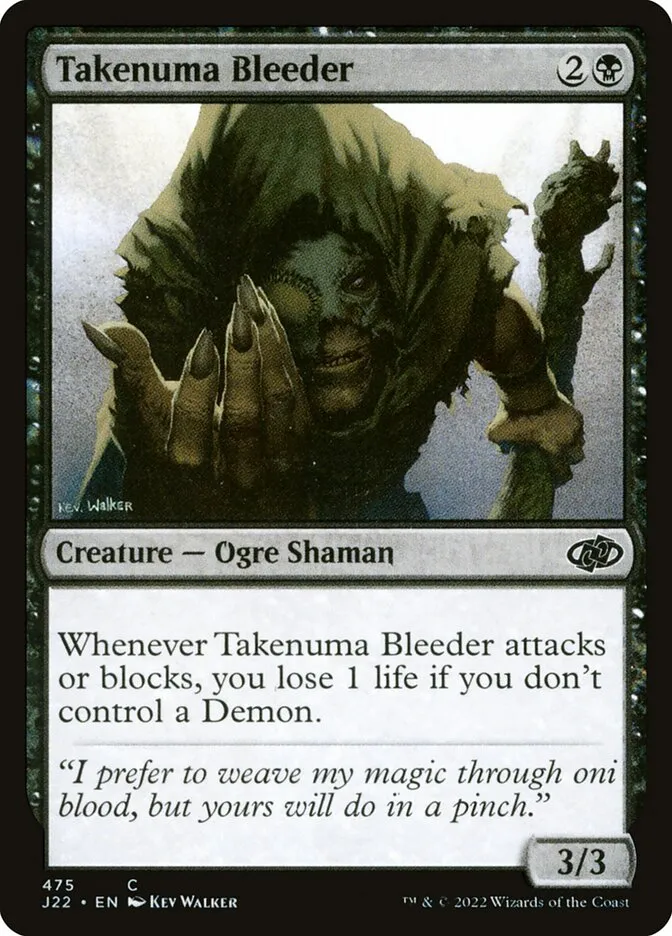 2022 Jumpstart 2022 Takenuma Bleeder #475 common card image