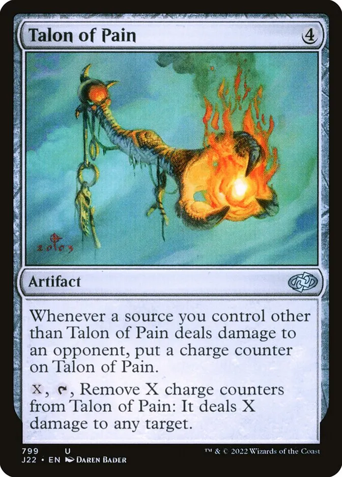 2022 Jumpstart 2022 Talon of Pain #799 uncommon card image