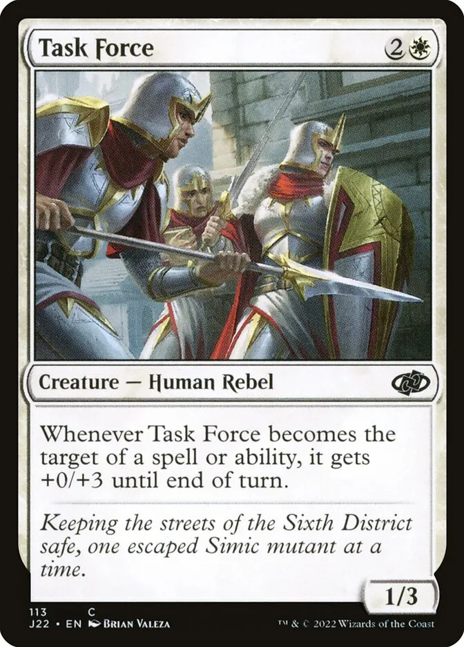 2022 Jumpstart 2022 Task Force common #113 common card image