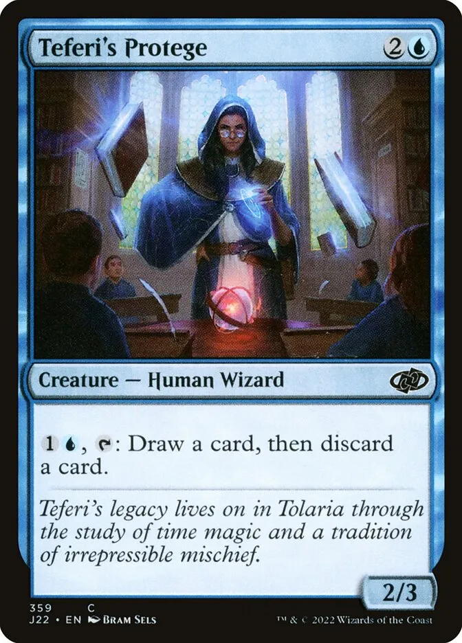 2022 Jumpstart 2022 Teferi's Protege common #359 common card image