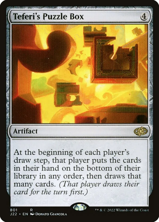 2022 Jumpstart 2022 Teferi's Puzzle Box #801 rare card image