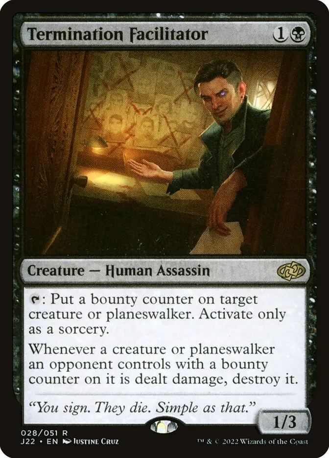 2022 Jumpstart 2022 Termination Facilitator #28 rare card image