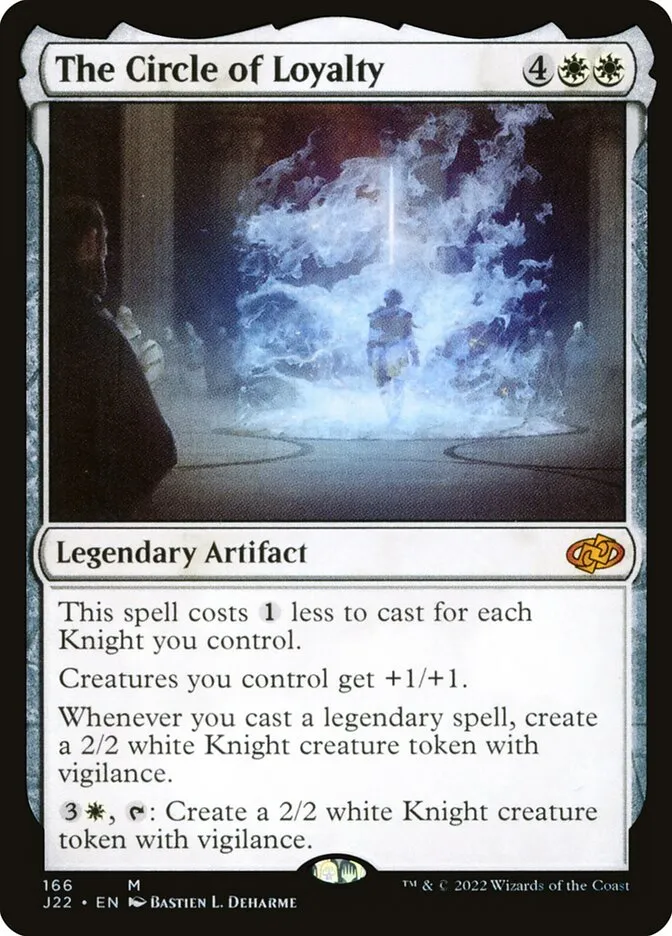 2022 Jumpstart 2022 The Circle of Loyalty #166 mythic card image