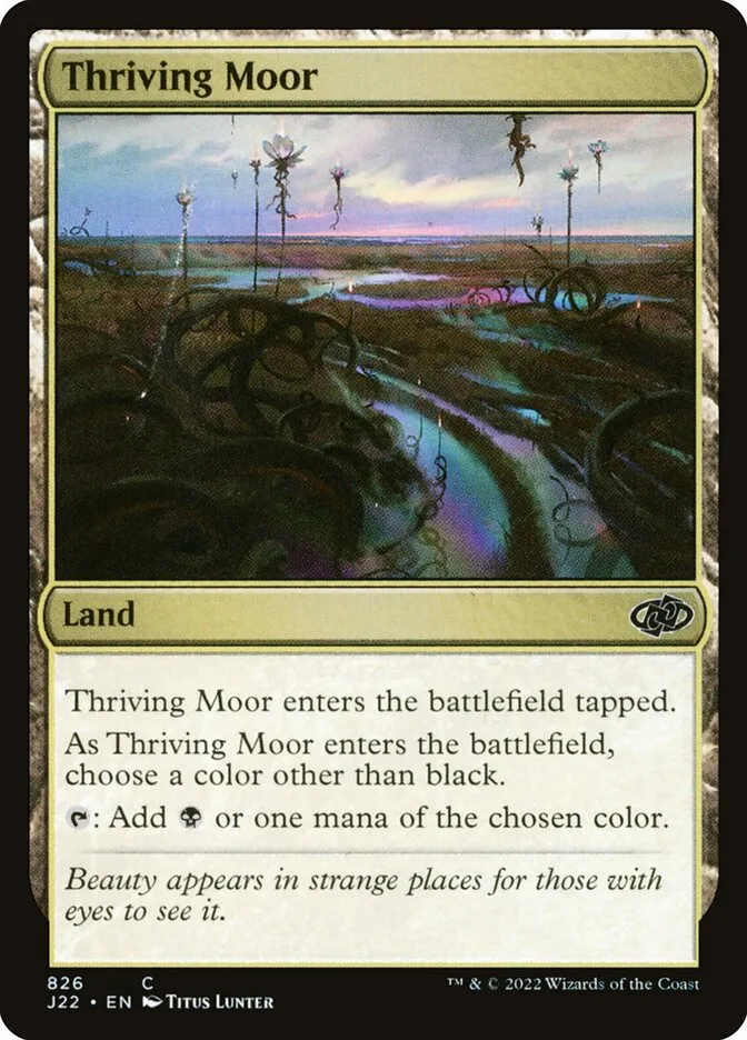 2022 Jumpstart 2022 Thriving Moor #826 common card image