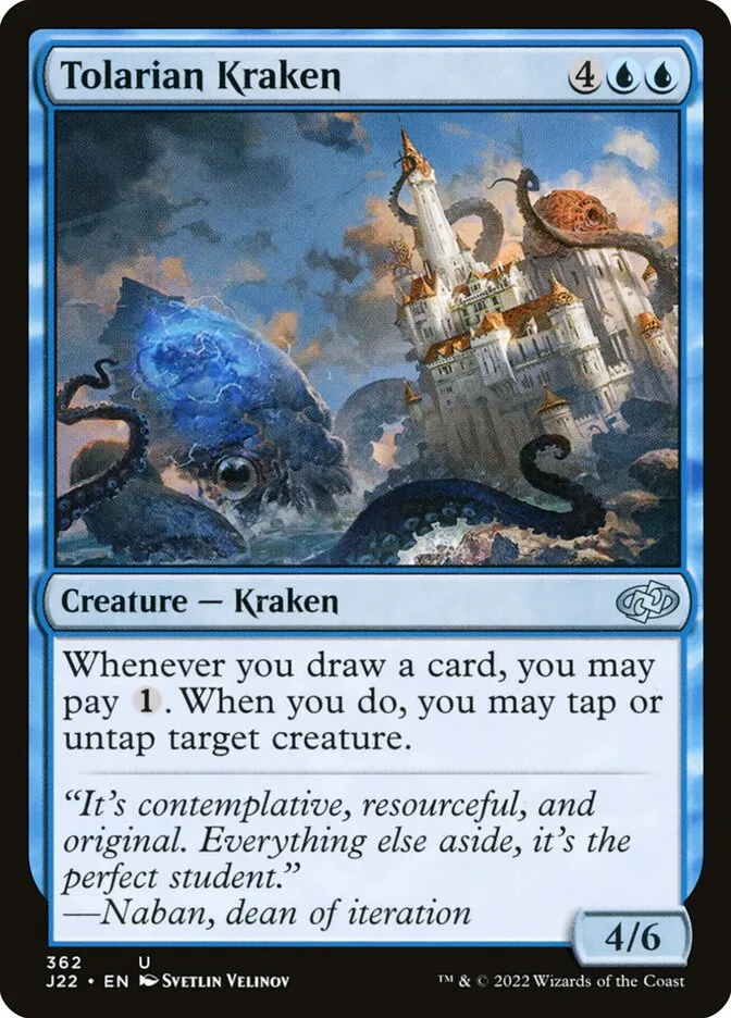2022 Jumpstart 2022 Tolarian Kraken #362 uncommon card image