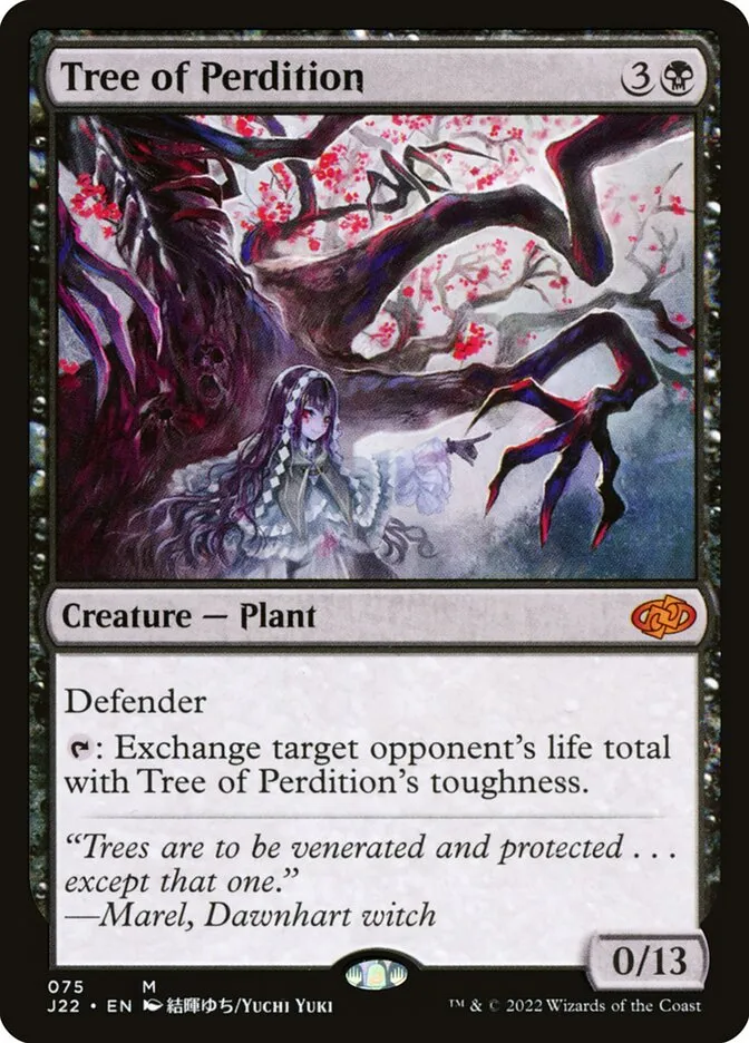 2022 Jumpstart 2022 Tree of Perdition #75 mythic card image
