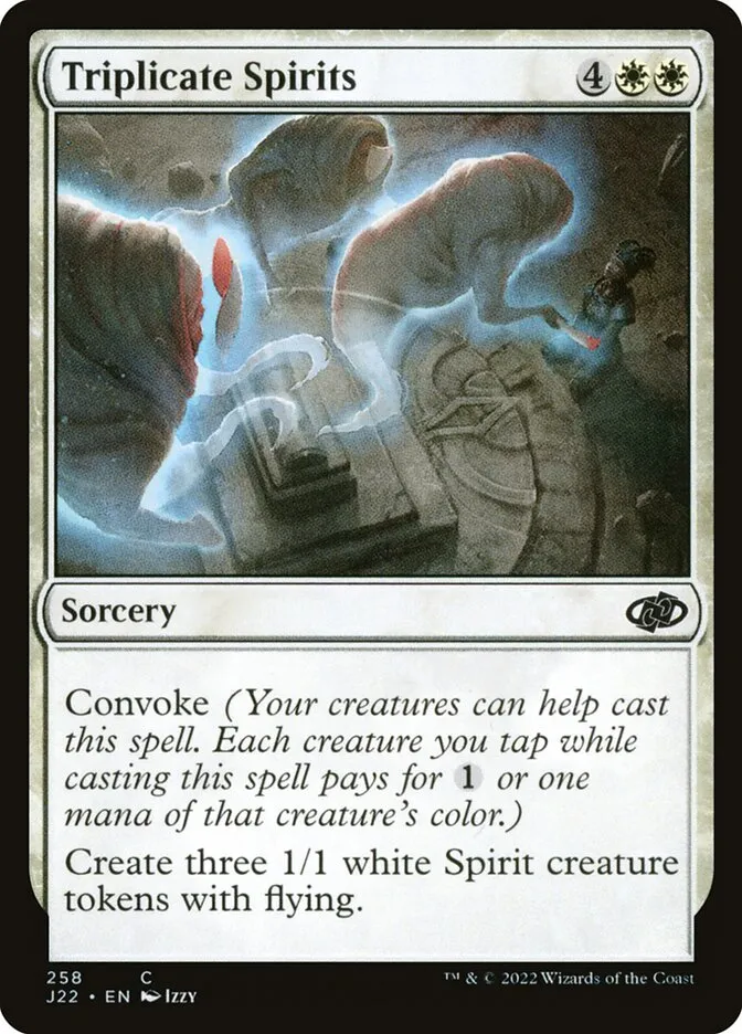 2022 Jumpstart 2022 Triplicate Spirits common #258 common card image
