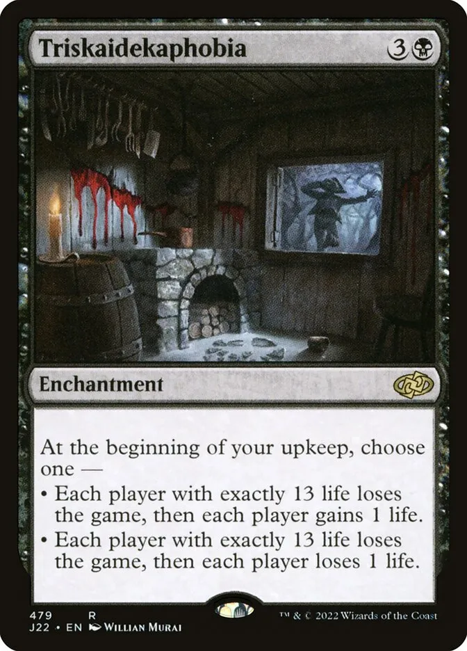 2022 Jumpstart 2022 Triskaidekaphobia #479 rare card image