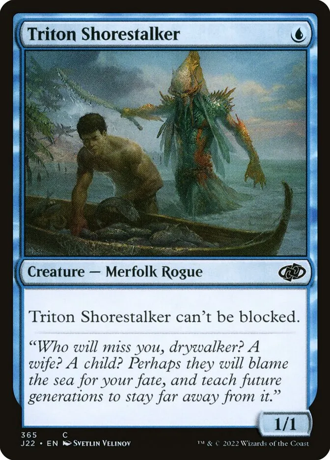 2022 Jumpstart 2022 Triton Shorestalker #365 common card image