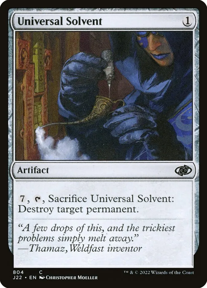 2022 Jumpstart 2022 Universal Solvent common #804 common card image
