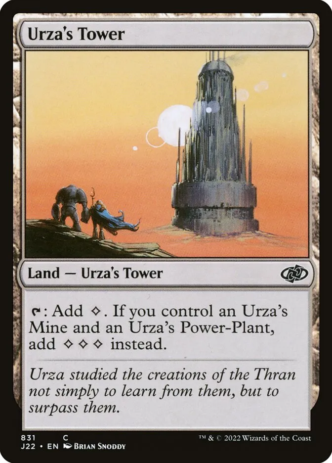 2022 Jumpstart 2022 Urza's Tower #831 common card image