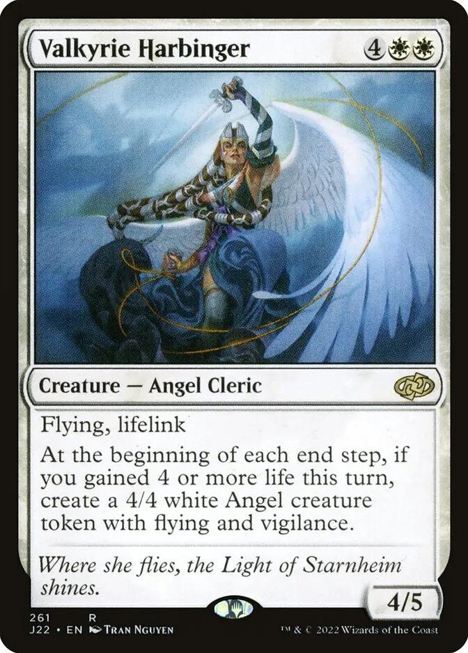 2022 Jumpstart 2022 Valkyrie Harbinger #261 rare card image