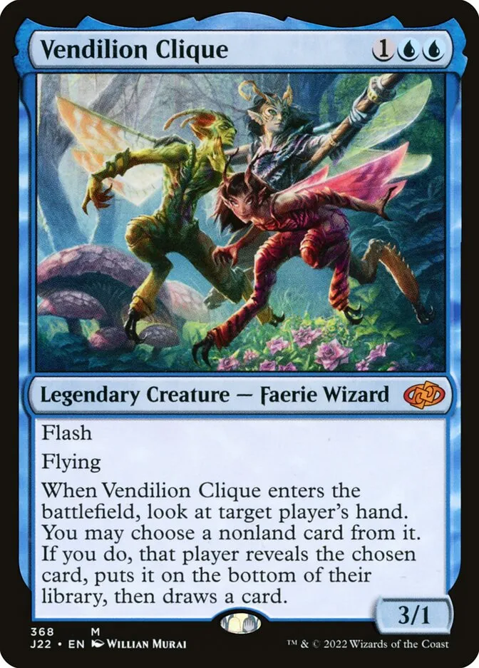 2022 Jumpstart 2022 Vendilion Clique #368 mythic card image