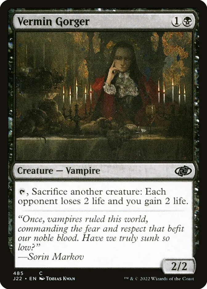 2022 Jumpstart 2022 Vermin Gorger common #485 common card image