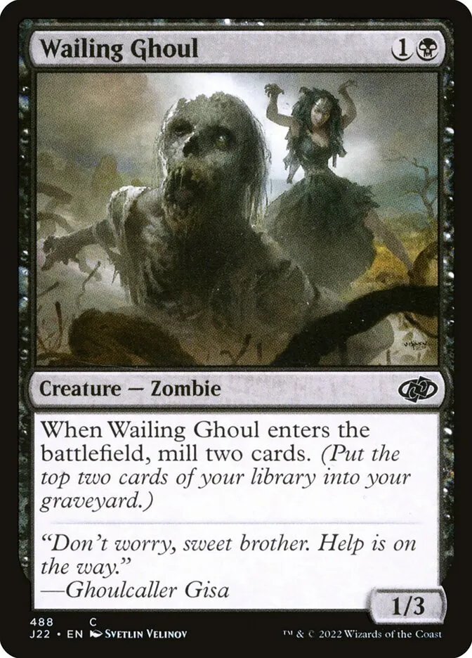 2022 Jumpstart 2022 Wailing Ghoul #488 common card image