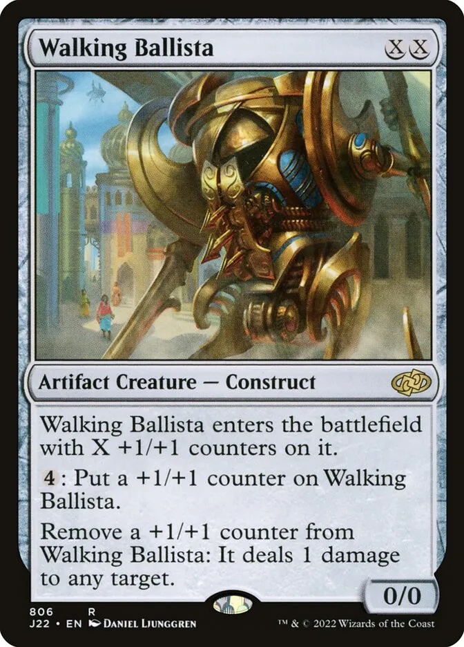2022 Jumpstart 2022 Walking Ballista #806 rare card image