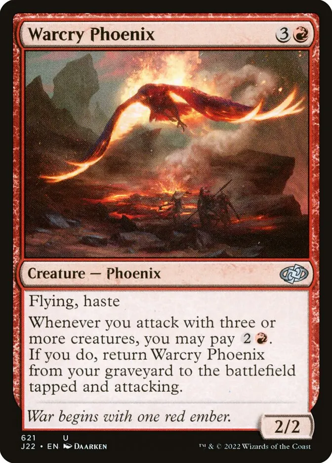 2022 Jumpstart 2022 Warcry Phoenix uncommon #621 uncommon card image