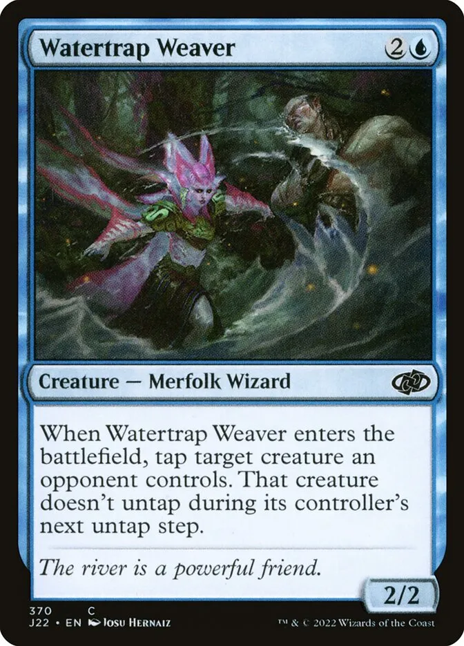 2022 Jumpstart 2022 Watertrap Weaver #370 common card image