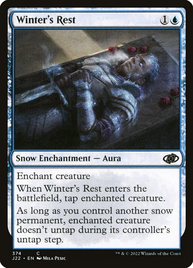 2022 Jumpstart 2022 Winter's Rest #374 common card image
