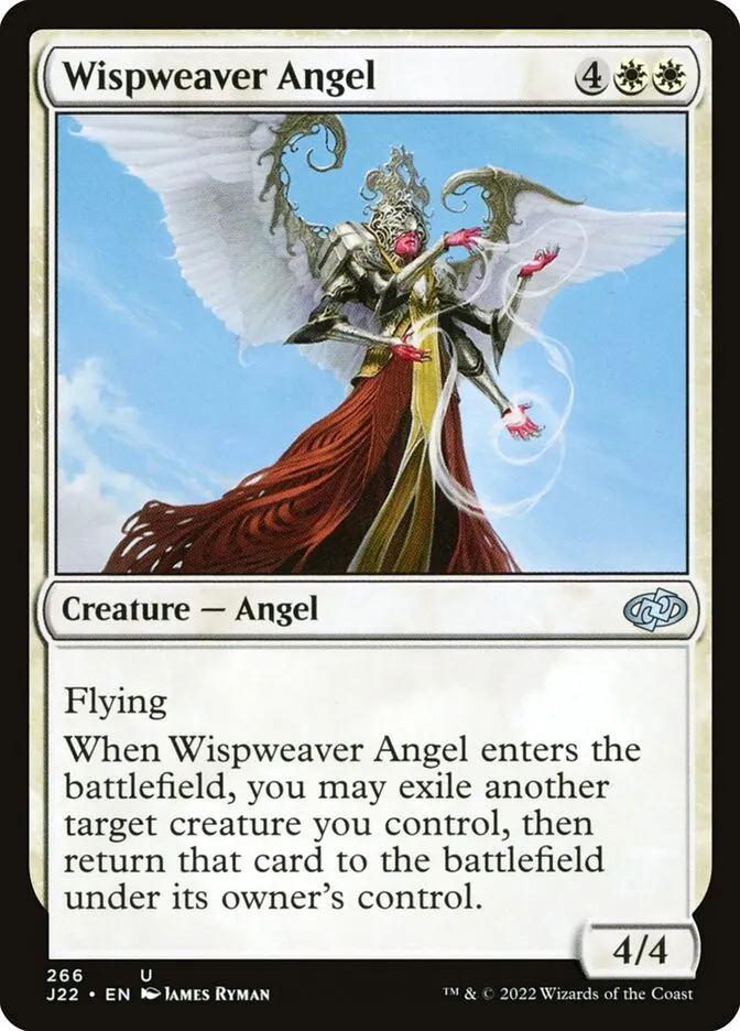 2022 Jumpstart 2022 Wispweaver Angel #266 uncommon card image