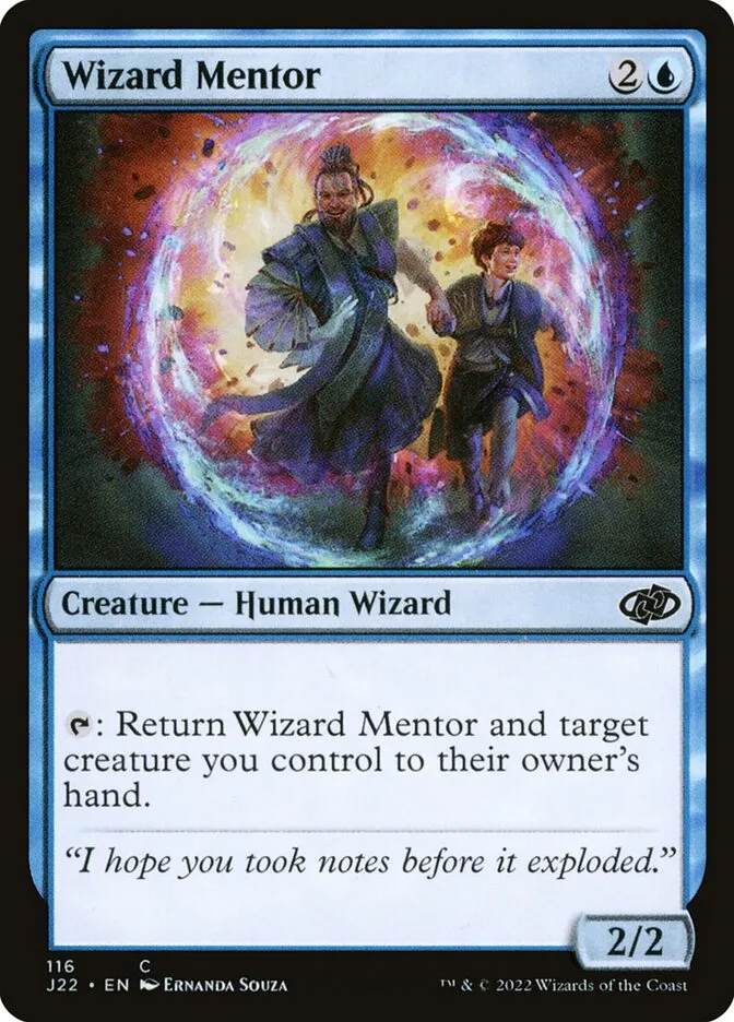 2022 Jumpstart 2022 Wizard Mentor common #116 common card image