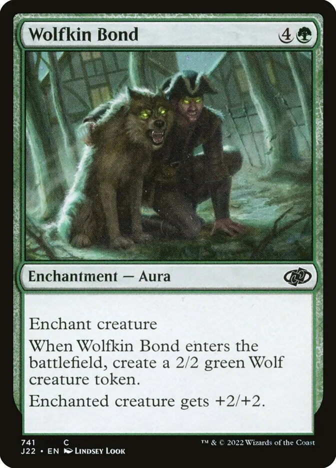 2022 Jumpstart 2022 Wolfkin Bond common #741 common card image