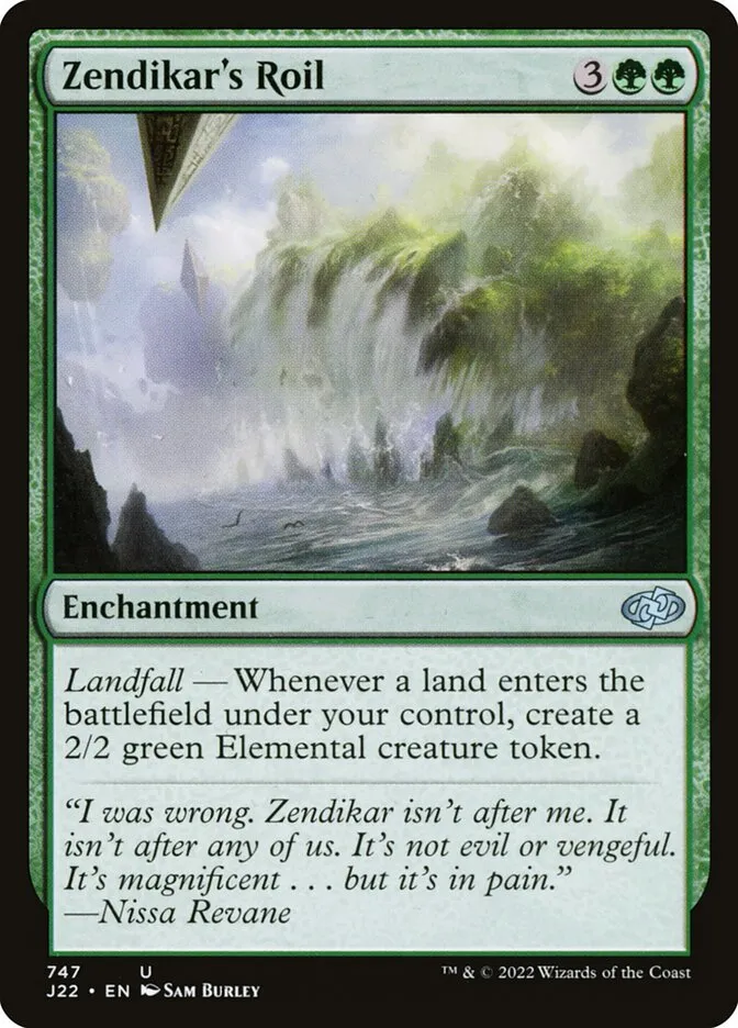 2022 Jumpstart 2022 Zendikar's Roil #747 uncommon card image