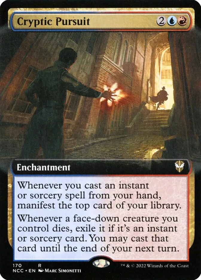 2022 New Capenna Commander Cryptic Pursuit rare #170 rare card image