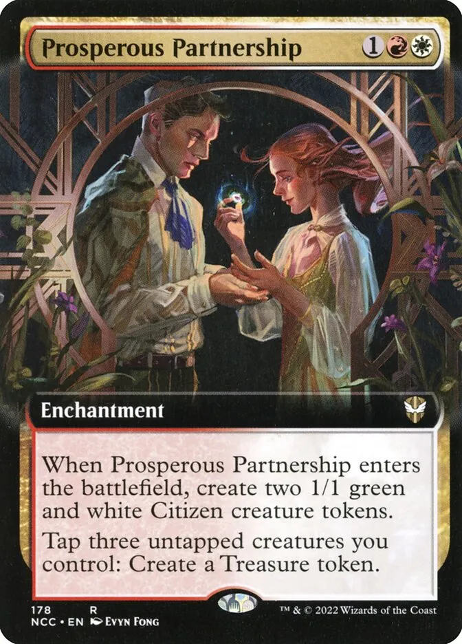 2022 New Capenna Commander Prosperous Partnership rare #178 rare card image
