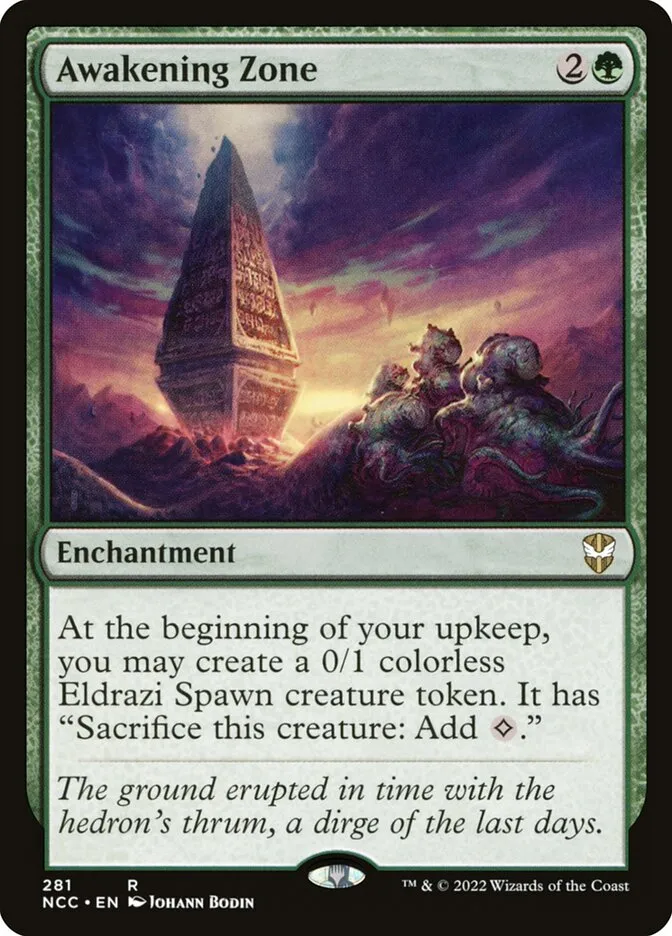 2022 New Capenna Commander Awakening Zone #281 rare card image