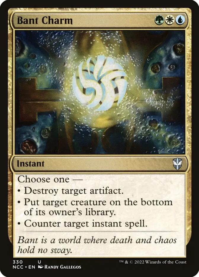 2022 New Capenna Commander Bant Charm #330 uncommon card image