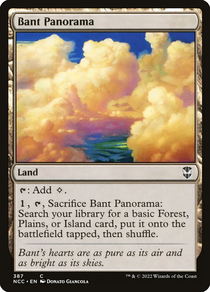 2022 New Capenna Commander Bant Panorama #387 common card image