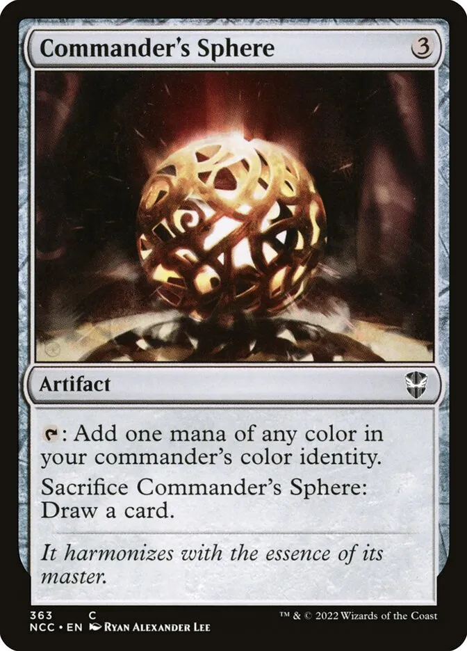 2022 New Capenna Commander Commander's Sphere common #363 common card image