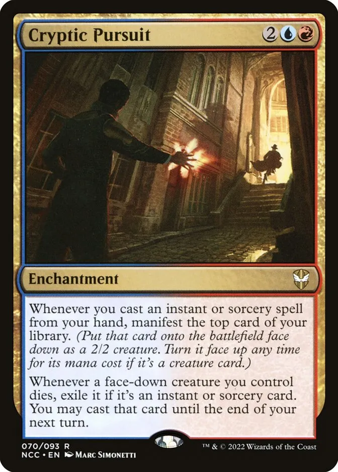 2022 New Capenna Commander Cryptic Pursuit #70 rare card image