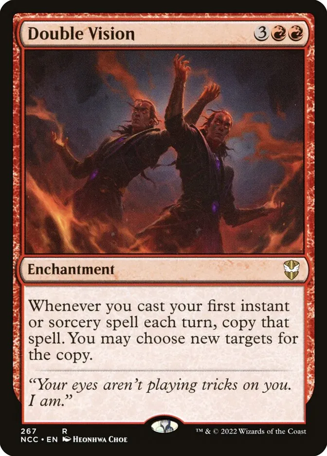 2022 New Capenna Commander Double Vision rare #267 rare card image