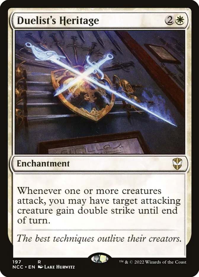 2022 New Capenna Commander Duelist's Heritage #197 rare card image