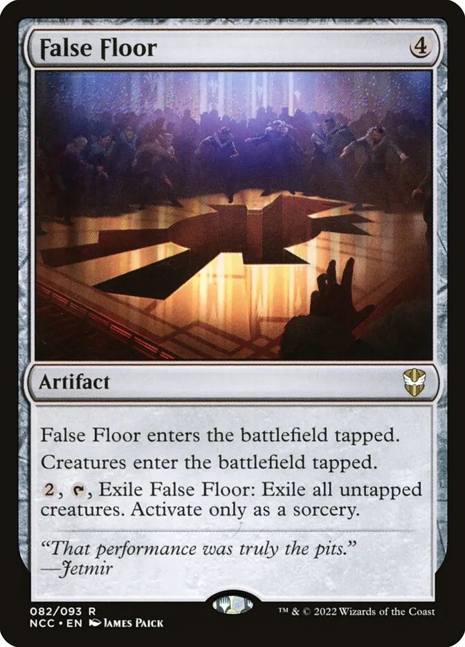 2022 New Capenna Commander False Floor #82 rare card image
