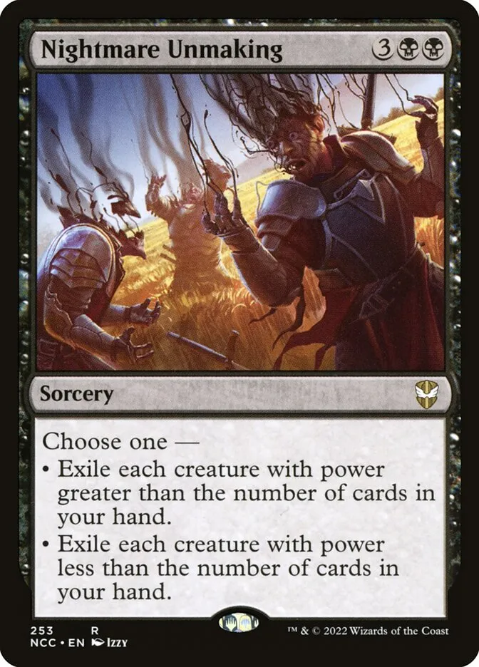 2022 New Capenna Commander Nightmare Unmaking #253 rare card image