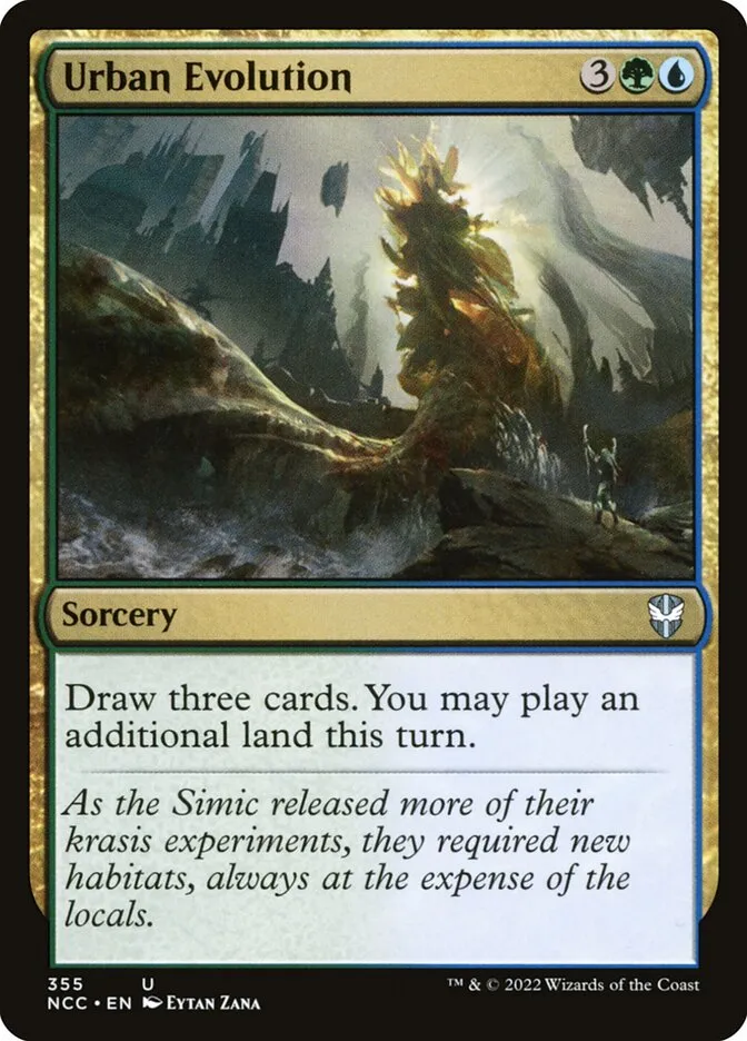 2022 New Capenna Commander Urban Evolution uncommon #355 uncommon card image