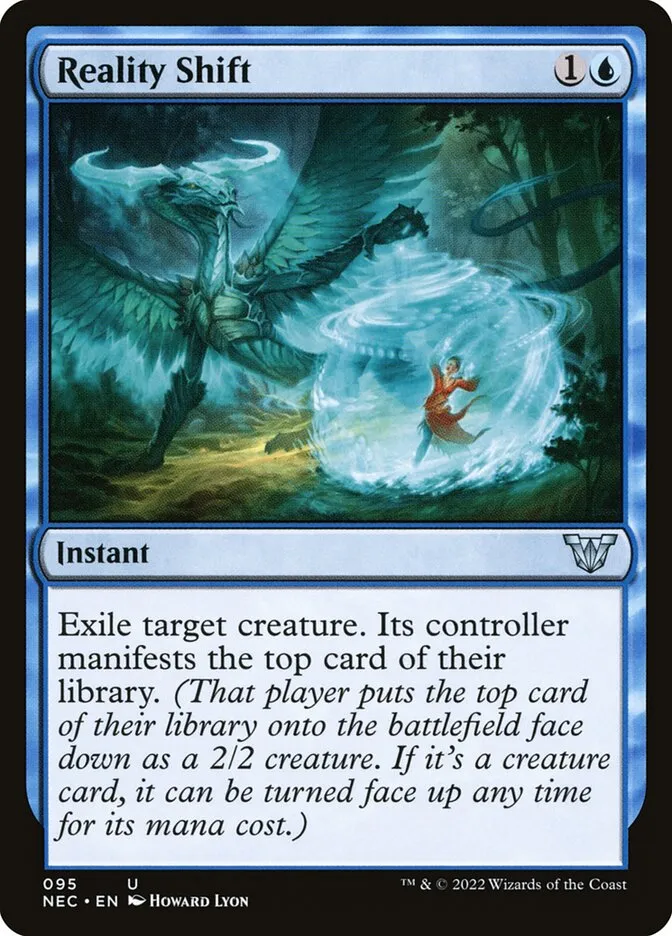 2022 Neon Dynasty Commander Reality Shift #95 uncommon card image