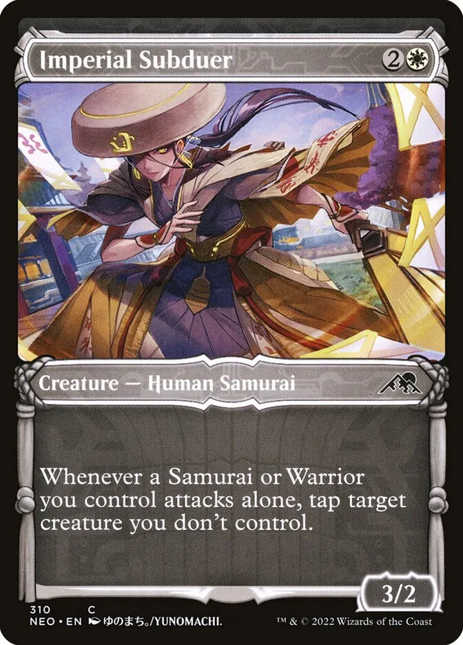 2022 Kamigawa: Neon Dynasty Imperial Subduer #310 common card image