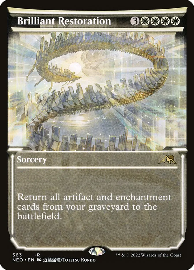 2022 Kamigawa: Neon Dynasty Brilliant Restoration #363 rare card image