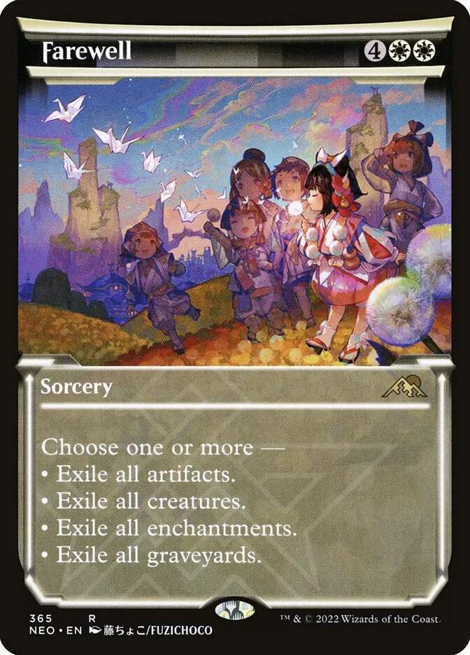 2022 Kamigawa: Neon Dynasty Farewell #365 rare card image